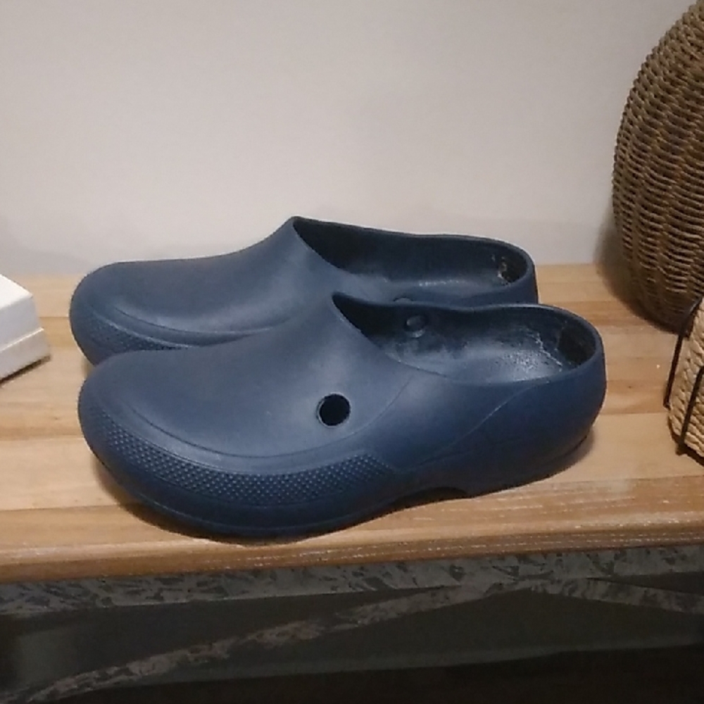 CROCS Blue Mules & Clogs